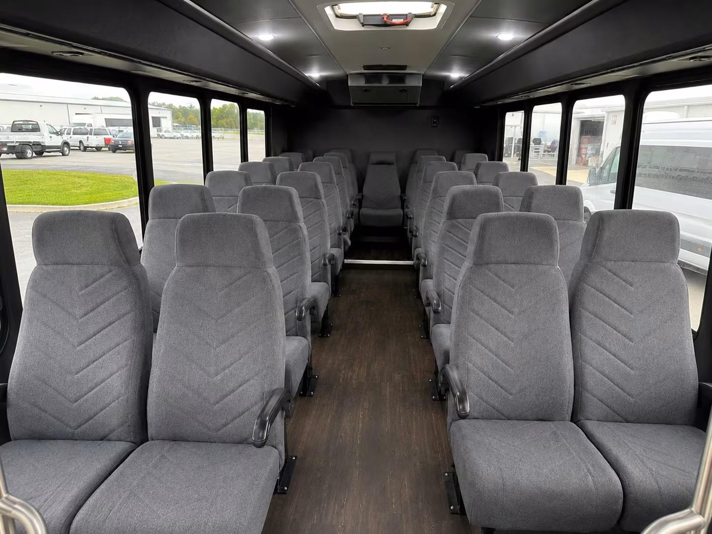 20 passenger minibus inside