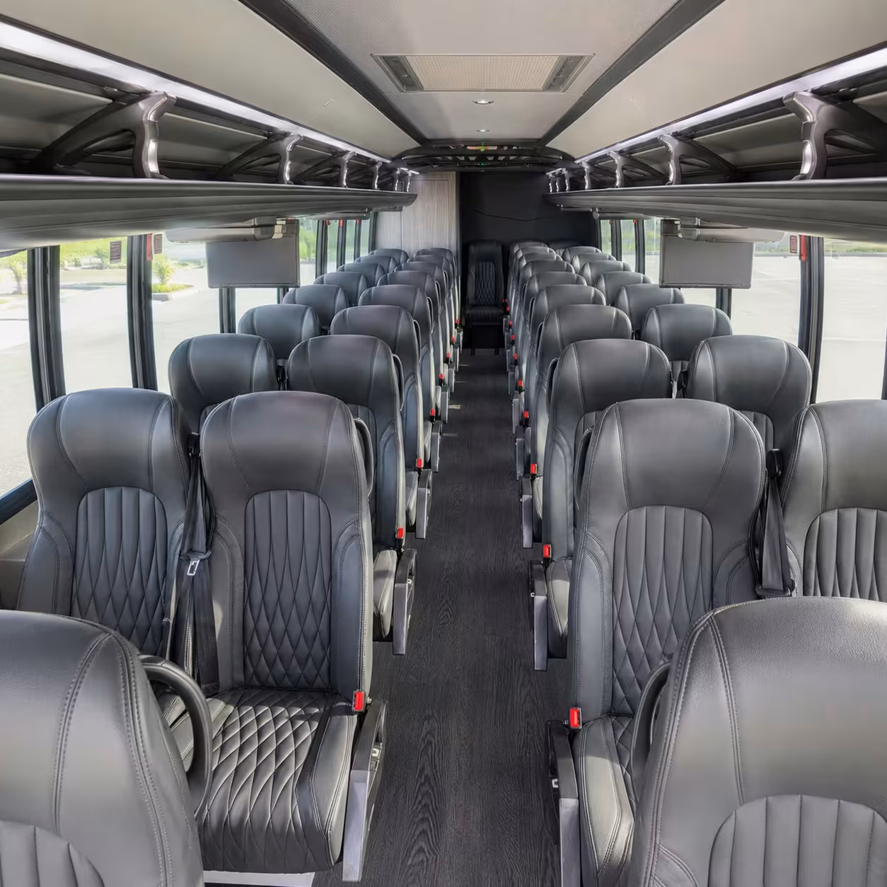 25 passenger minibus inside