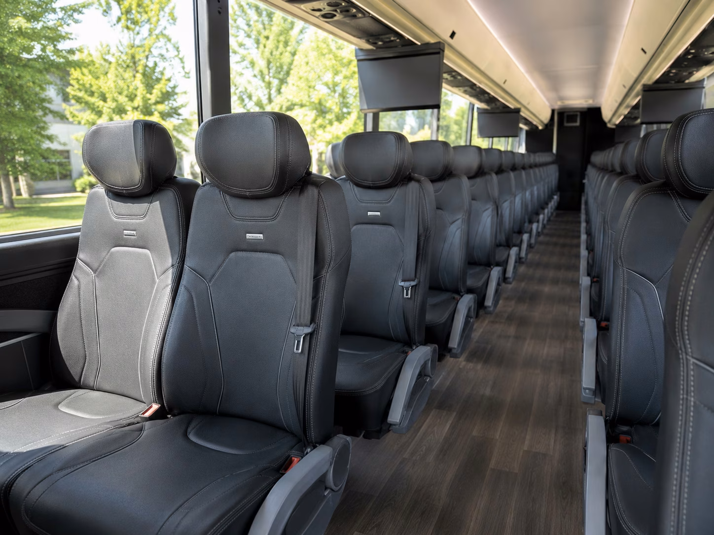 fort lauderdale wedding shuttle buses for ceremony and reception
